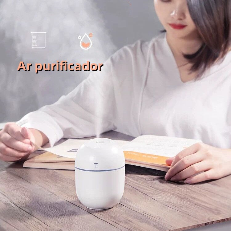 Mini Umidificador Difusor Aromatizador Egg Portátil Usb Led Aromatizador De Ambiente Purificador De Ar