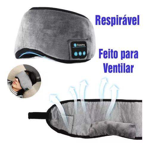 Máscara de Dormir Fone Bluetooth Confortável  - DreamSound©- LEVE 2 POR 149,99