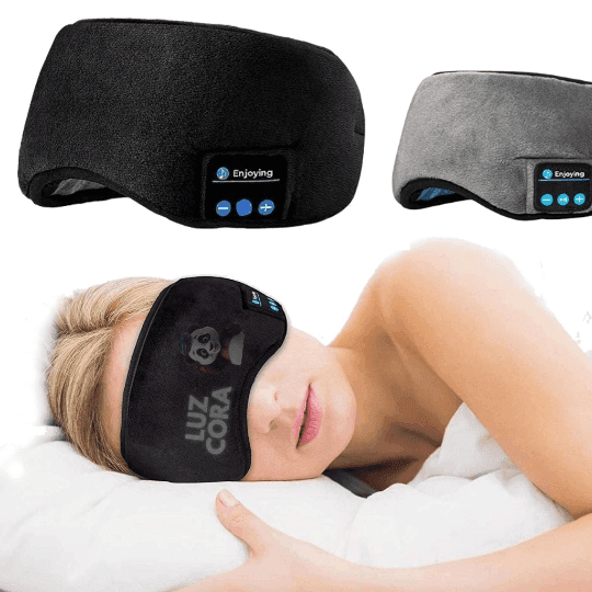 Máscara de Dormir Fone Bluetooth Confortável  - DreamSound©- LEVE 2 POR 149,99