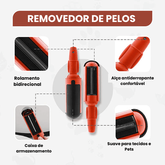 Rolo Removedor de Pelos