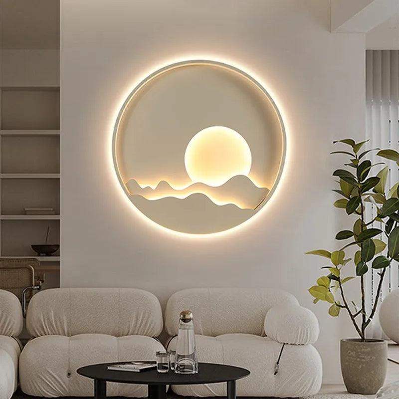 New Chinese Style Wall Lamp Classical Loft Study Corridor Creative Staircase Bedside Light Nordic Simple Bedroom Decor Luminária