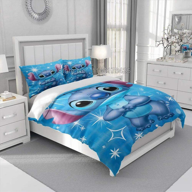 Edredom + Fronha Little Stitch para Cama