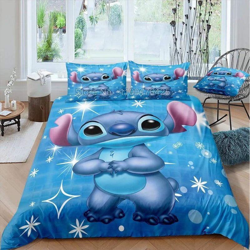 Edredom + Fronha Little Stitch para Cama