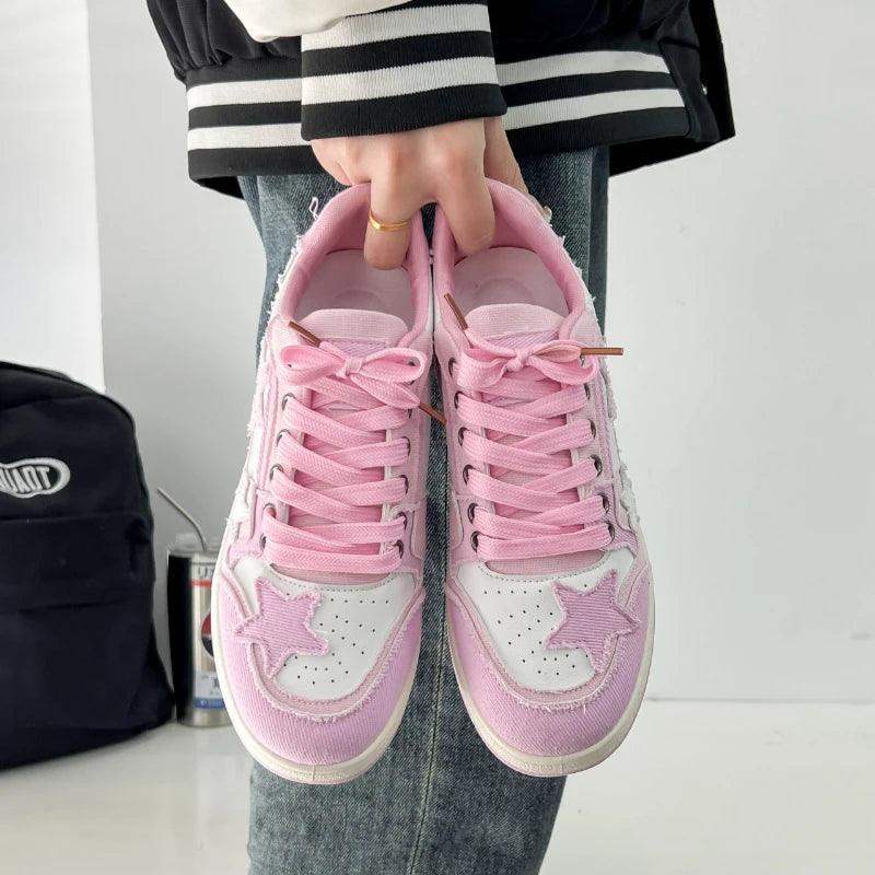 Tenis Casual Feminino com Estrelas